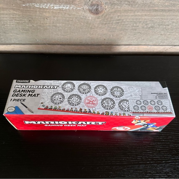 Mario Kart World Long Coaster Table Mat